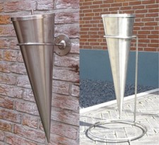 Edelstahl Gartenfackel