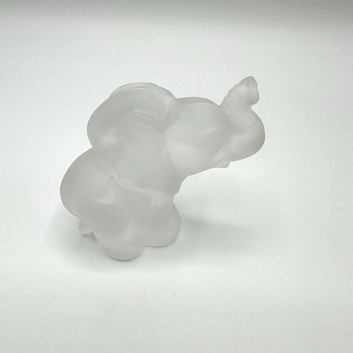 Kleine glas figur elefant - glas,
