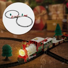 Weihnachtszug eisenbahn zugset - eisenbahn,