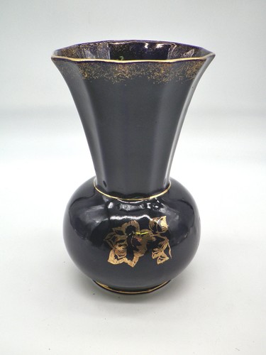 Vase porzellan kobaltblau - vase,