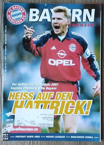 Programm bundesliga 2000 - 2000/01, fc
