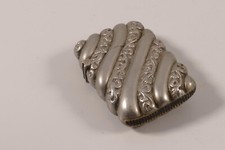Streichholzdose Silber