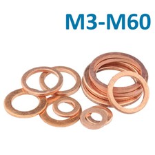 Kupferdichtungen Kupferringe Dichtring Kupfer Dichtungen M3 M4 M5 M8 Bis M60
