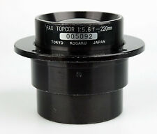 FX Topcor Tokyo Kogaku 220mm 1:5,6 5,6/220 mm Japan enlarger lens Ser: 005092