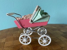Kinderwagen Korbi Holz rosa