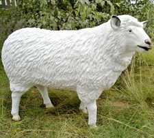 Schaf figur lebensgroß - schaf,