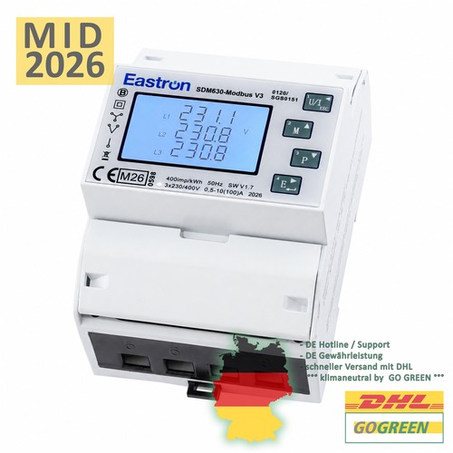 Eastron sdm630 modbus - modbus, v3