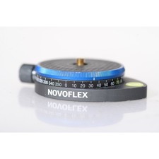 Novoflex Panoramaplatte PANORAMA - Drehbare Stativplatte mit Wasserwaage