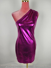 Kleid Gr. M 38 (S/36) NEU pink rosa glänzend Abendkleid elegant Party dress 