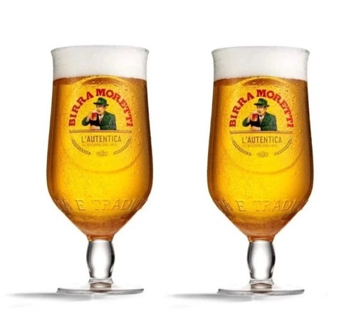 Birra moretti gläser - birra,