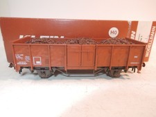 ++ F91 H0 Klein Modellbahn 3104 off. Güterwagen Typ E SNCF Glas NEM KKK wie NEU