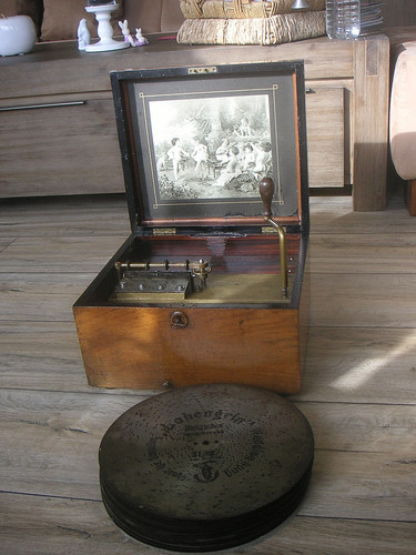 Top polyphon spieluhr mit - polyphon,
