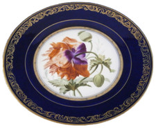 Antique 19thC Sevres Floral &