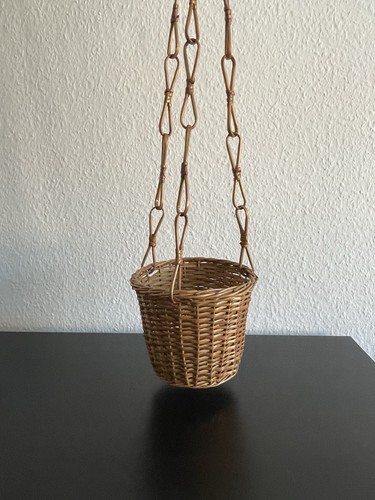 Blumenampel vintage korb weide - korb,