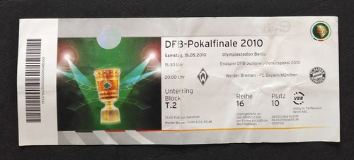 Ticket dfb pokal - ticket, finale