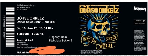 Böhse onkelz mitten unter - böhse,