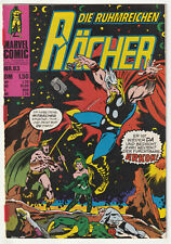 ✪ DIE RUHMREICHEN RÄCHER #83, Williams Verlag/Marvel Comics 1978 COMICHEFT Z3