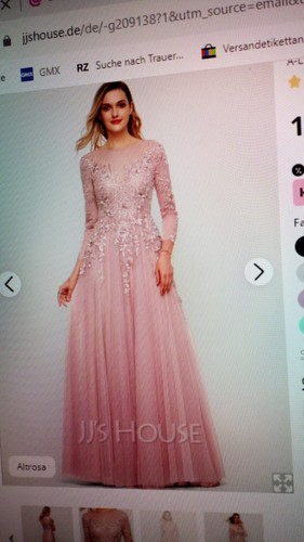 Abendkleid farbe coral tüll - abendkleid,