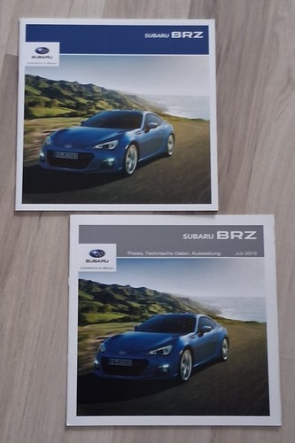Subaru brz prospekt - brz, (6/2015)