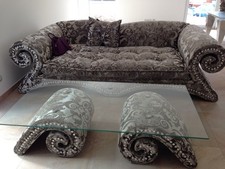 Bretz Mammut Sofa mit Swarovski-Steinen – Luxus & Komfort