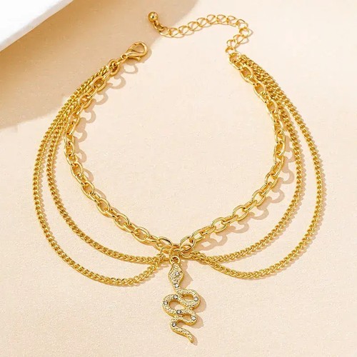 Teile fußkettchen gold - teile,