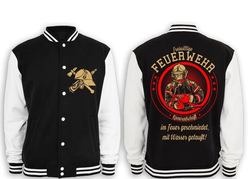 Feuerwehr collegejacke - feuerwehr, 2
