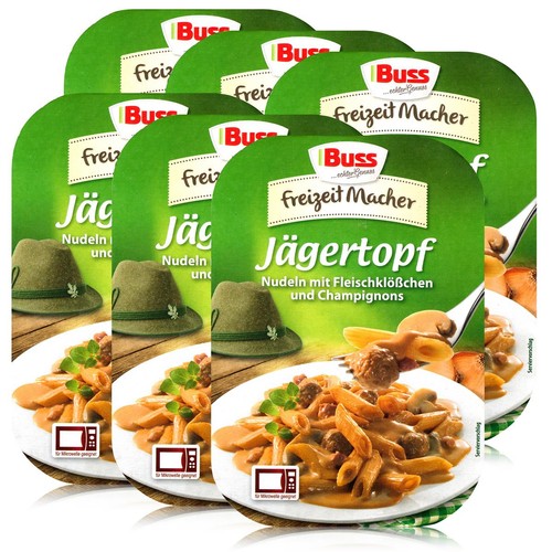 Buss jägertopf nudeln mit - nudeln,
