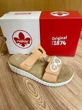 Rieker Damen Pantolette Sandale Hausschuhe  **NEU** (63294-38)