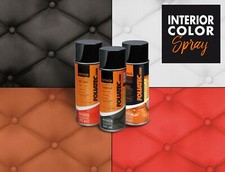 FOLIATEC Interior Color Spray 400ml Leder-Farbe Innenraum Sitze Kunststoff Lack