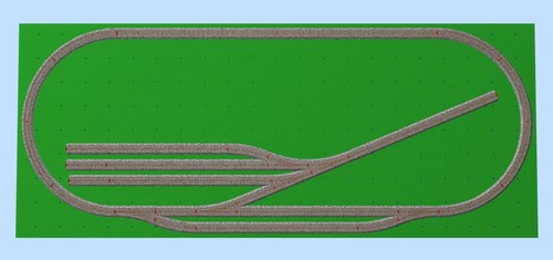 Plastische eisenbahnstrecke - plastische, ho