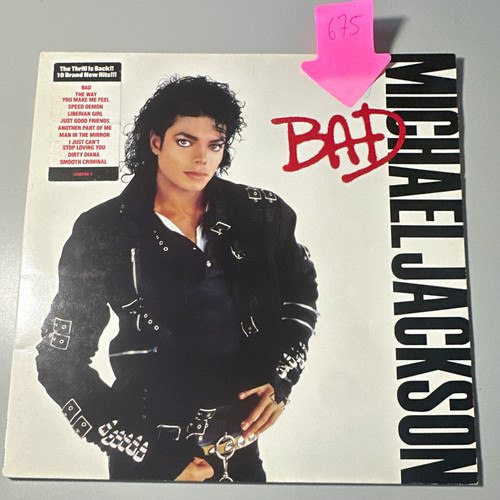 Michael jackson bad lp - jackson,