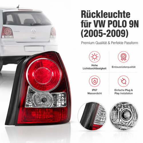 Für polo 9n3 rechte - vw,