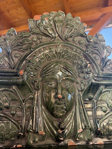 Antike jugendstil ofen - antike,