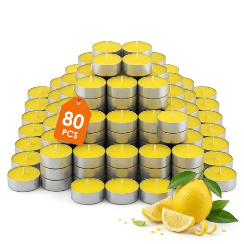 Citronella duft teelicht 80 - citronella,