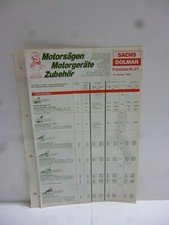 SACHS DOLMAR  Motorsägen