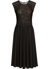 Kleid mit Spitze Gr. 48/50