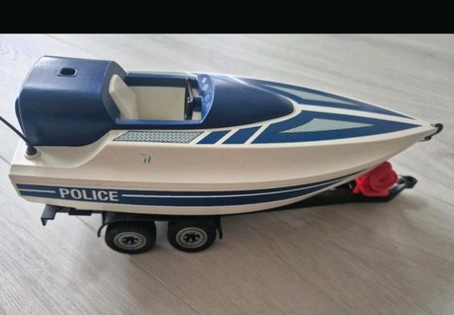 Playmobil polizei speed boot - ,