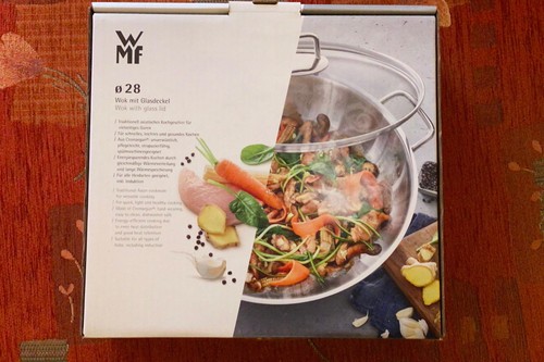 Wmf wok party glasdeckel - wok,