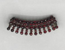 Schöne Antike Silber Roter Granat Brosche Antik Alt Trachtenschmuck Schmuck Rar
