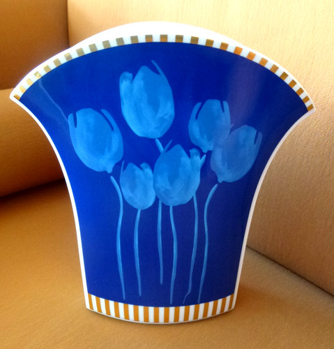 Große rosenthal vase vintage - vase,