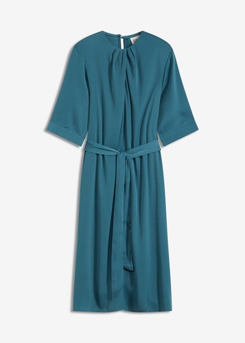 Neu midikleid aus glänzendem - neu,