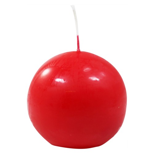 12er pack kugelkerze - kugelkerze, rot,