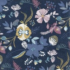 20 Servietten Flores Blätter
