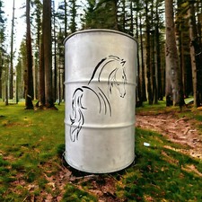 Feuertonne Pferd 3 - Handanfertigung, kein dünnes Ölfass