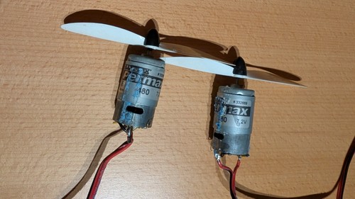 Elektromotoren 2 v - 2, rc