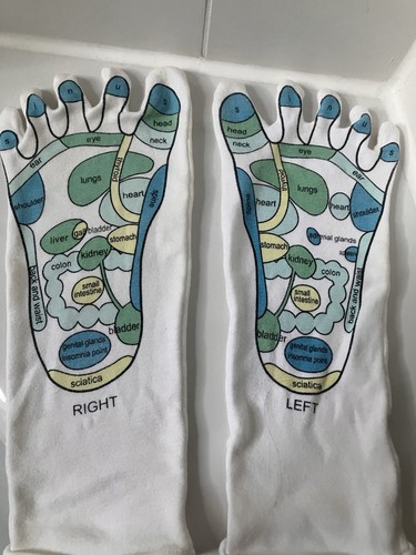 Fußreflexzonen massagesocken - fußreflexzonen,
