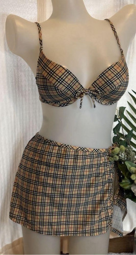 Burberry blue label - burberry, check
