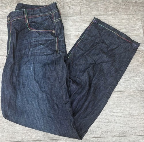 Vintage fubu damen jeans blau - vintage,
