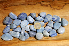 Blauquarz Trommelsteine ca. 32 Stk. von Klaus Drexel