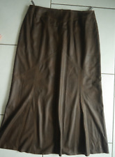 Cavita Collections Damenrock Gr.  44 Braun gefüttert, Lederimmitat NEU